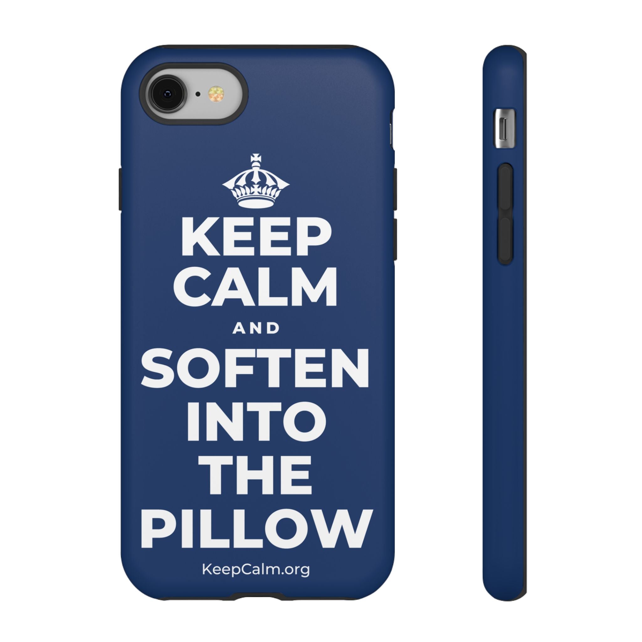 KEEP CALM AND SOFTEN INTO THE PILLOW Phone Case