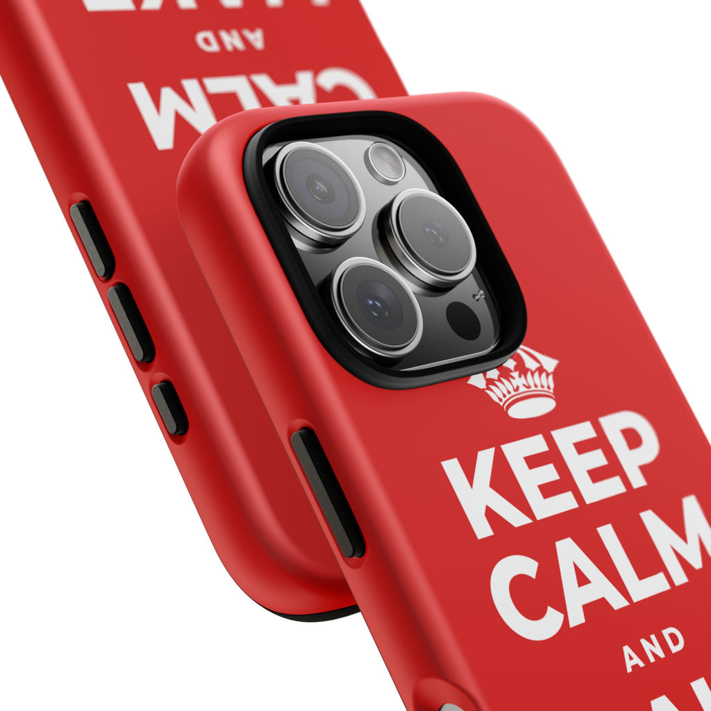 KEEP CALM AND MAKE WAVES Phone Case