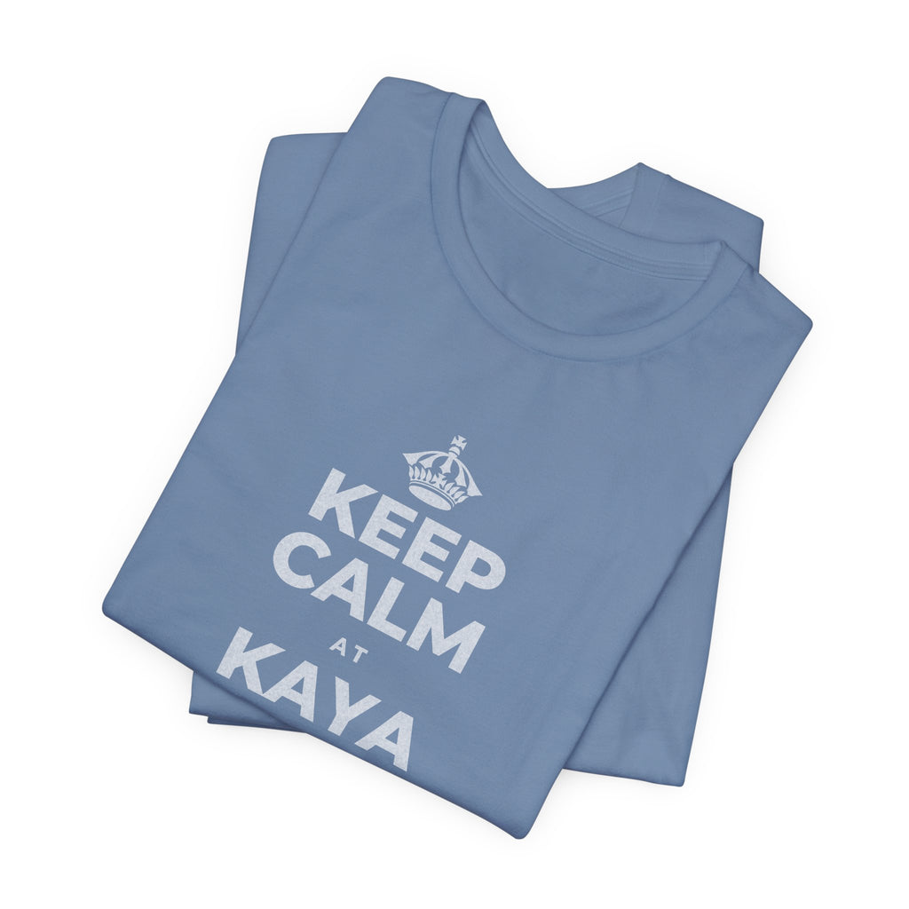 KEEP CALM AT KAYA MONG MATUTO NG KAHIT ANO T-Shirt (Soft Cream–Heather Mauve)