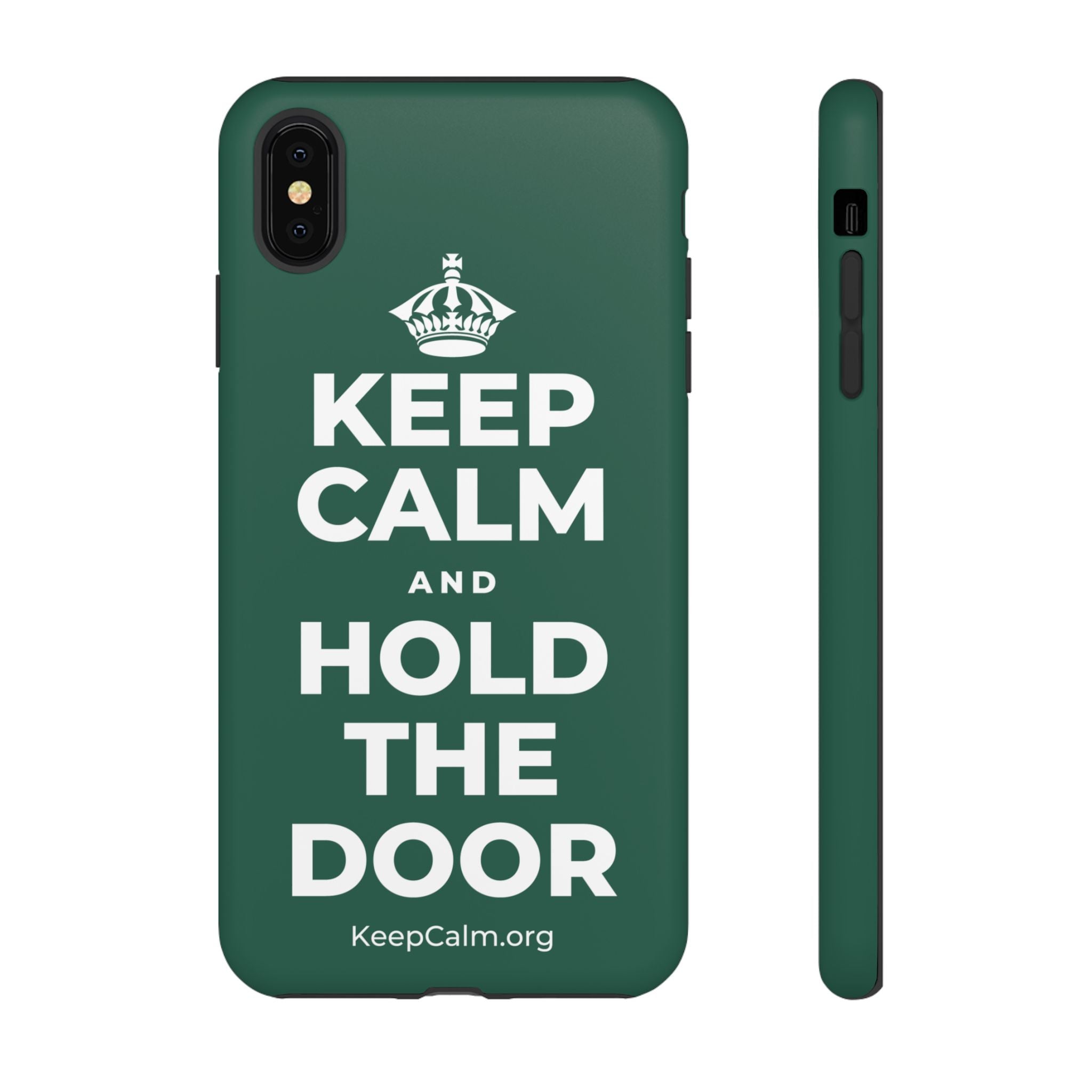 KEEP CALM AND HOLD THE DOOR Phone Case