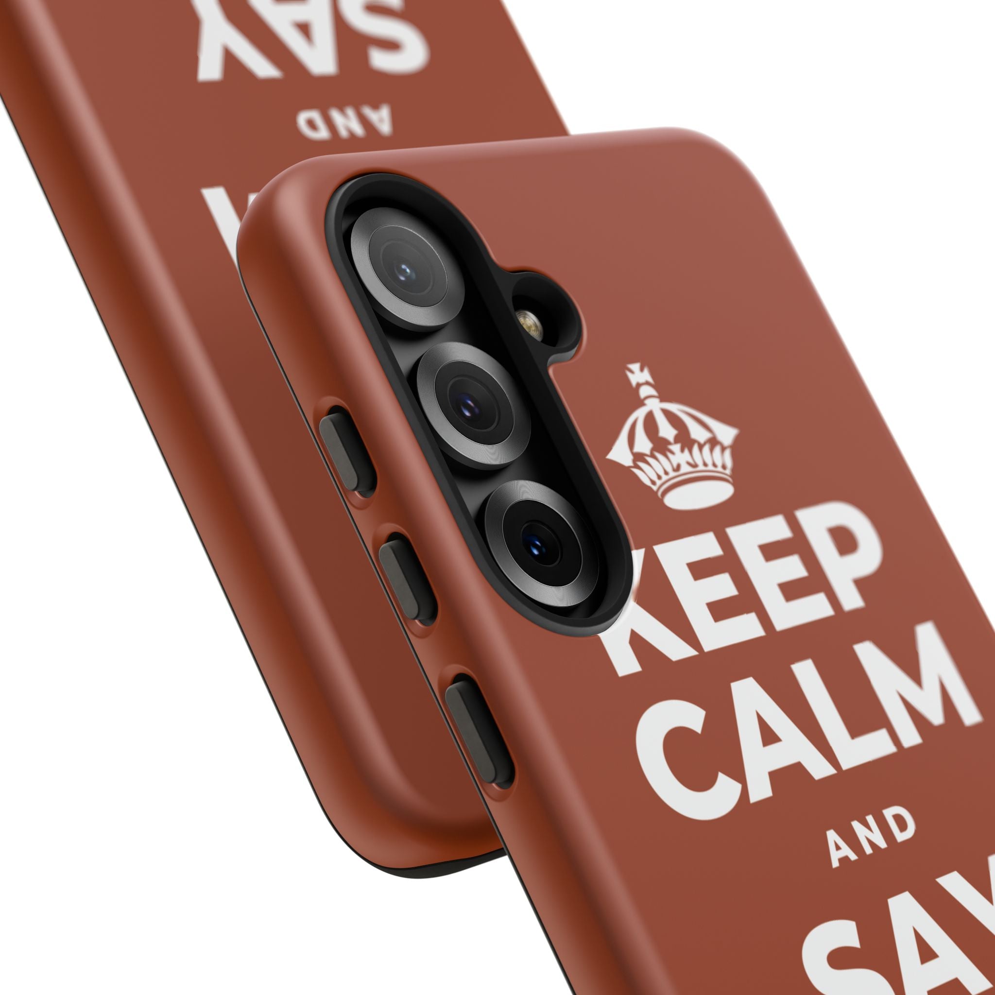 KEEP CALM AND SAY THANK YOU Phone Case