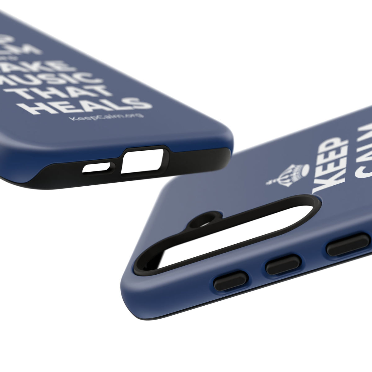 KEEP CALM AND MAKE MUSIC THAT HEALS Phone Case