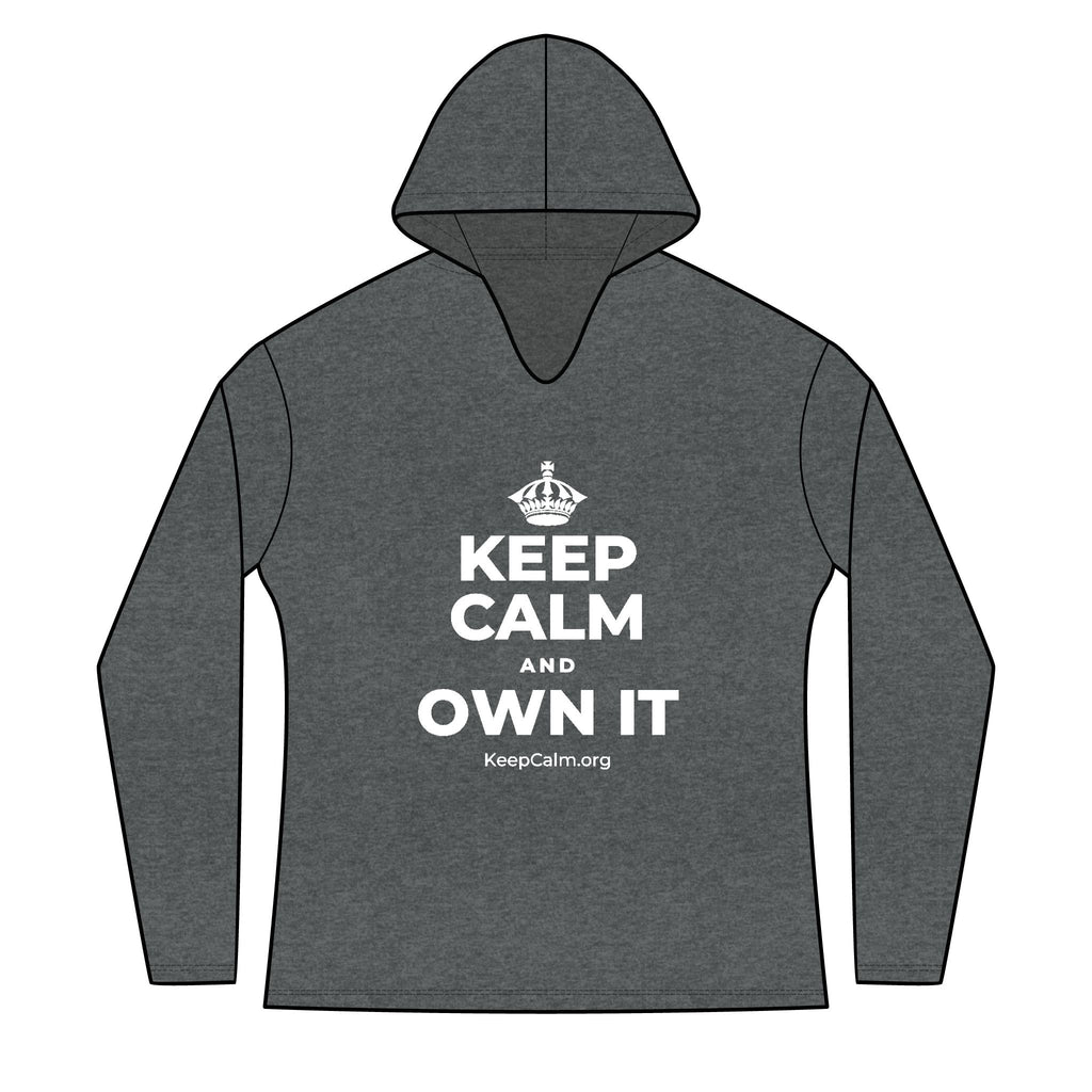 KEEP CALM AND OWN IT Women's Long Sleeve Hoodie