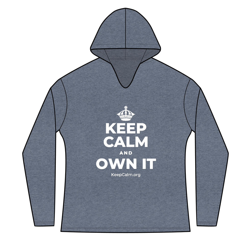 KEEP CALM AND OWN IT Women's Long Sleeve Hoodie