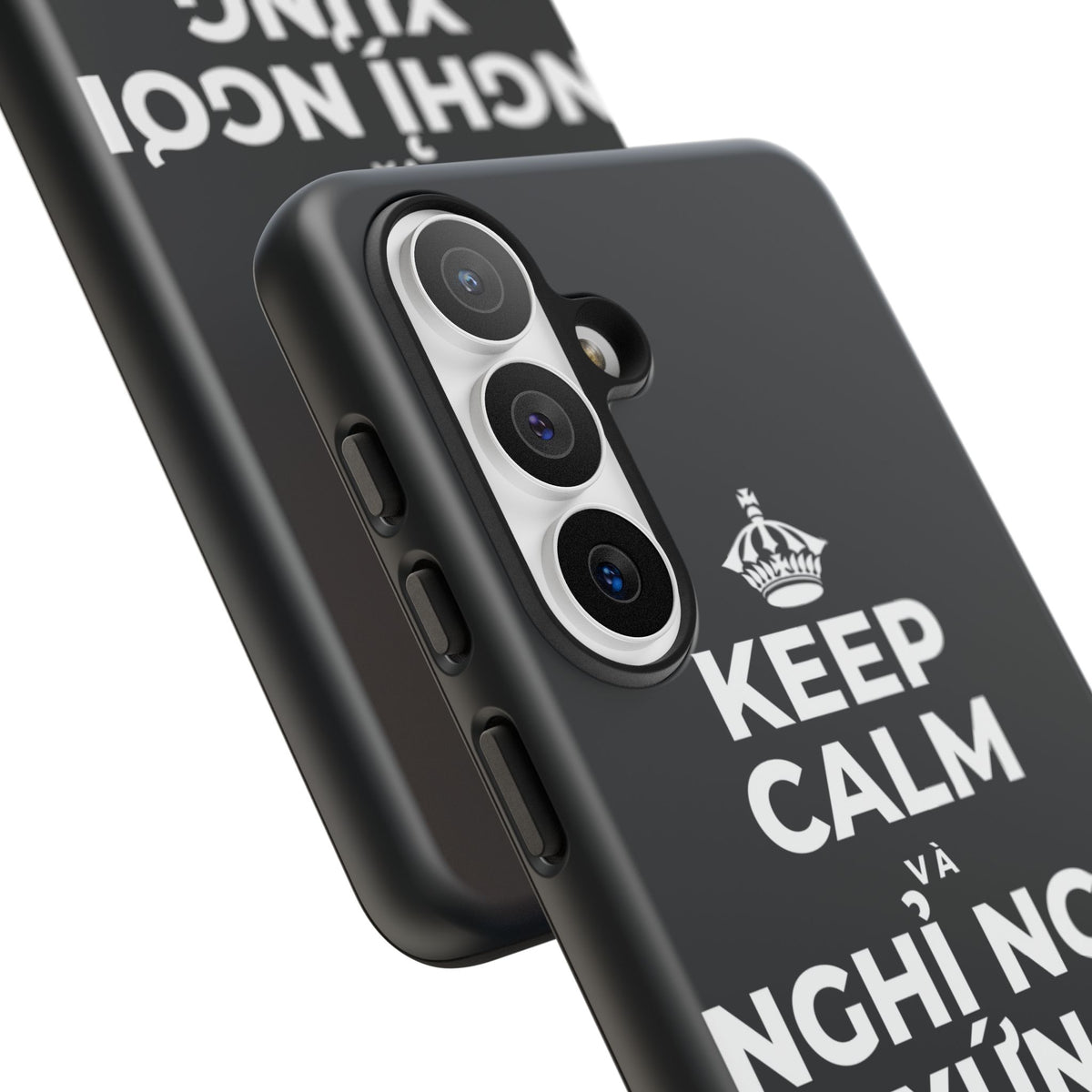 KEEP CALM VÀ NGHỈ NGƠI XỨNG ĐÁNG CỦA BẠN Phone Case (Dark)