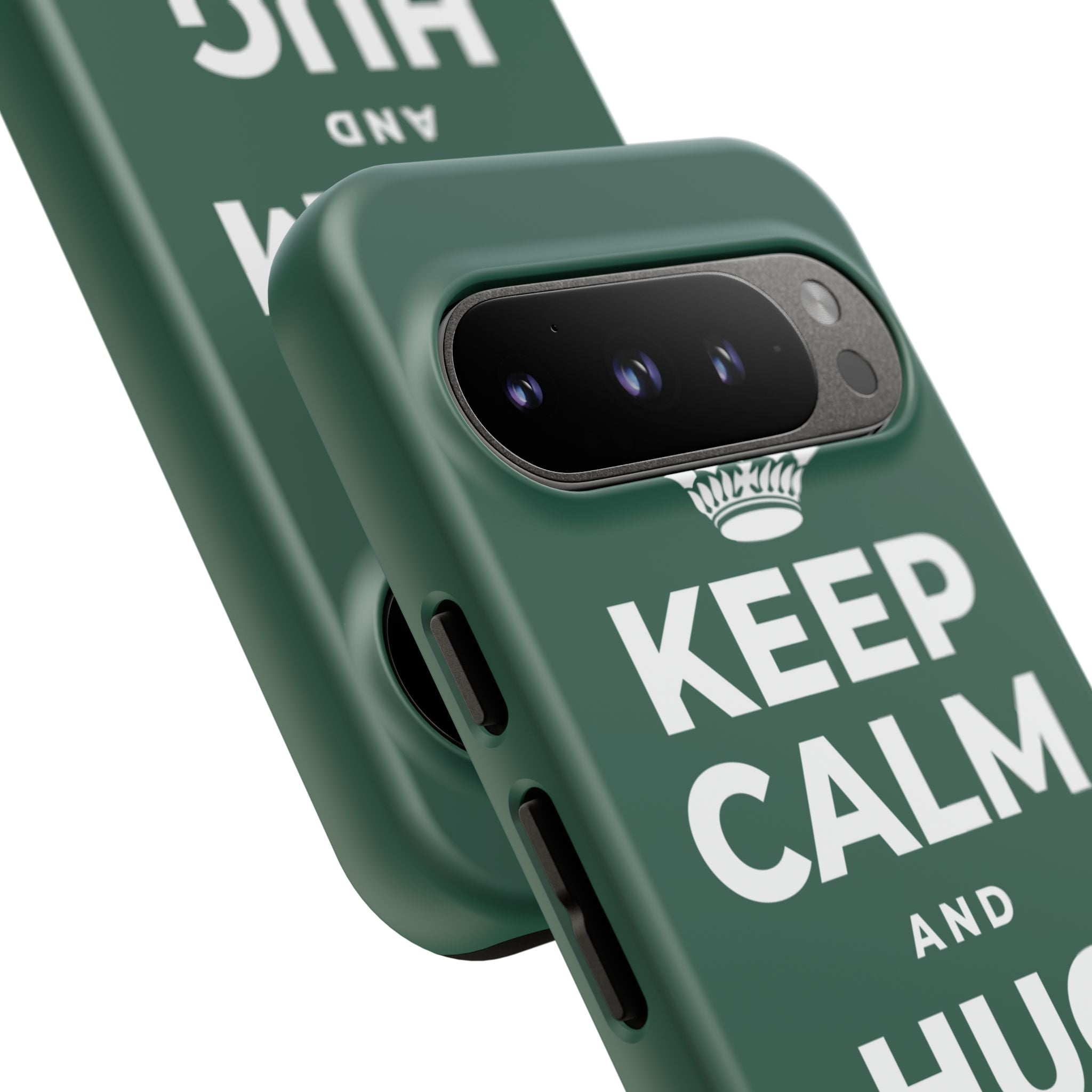 KEEP CALM AND HUG YOUR DOG Phone Case