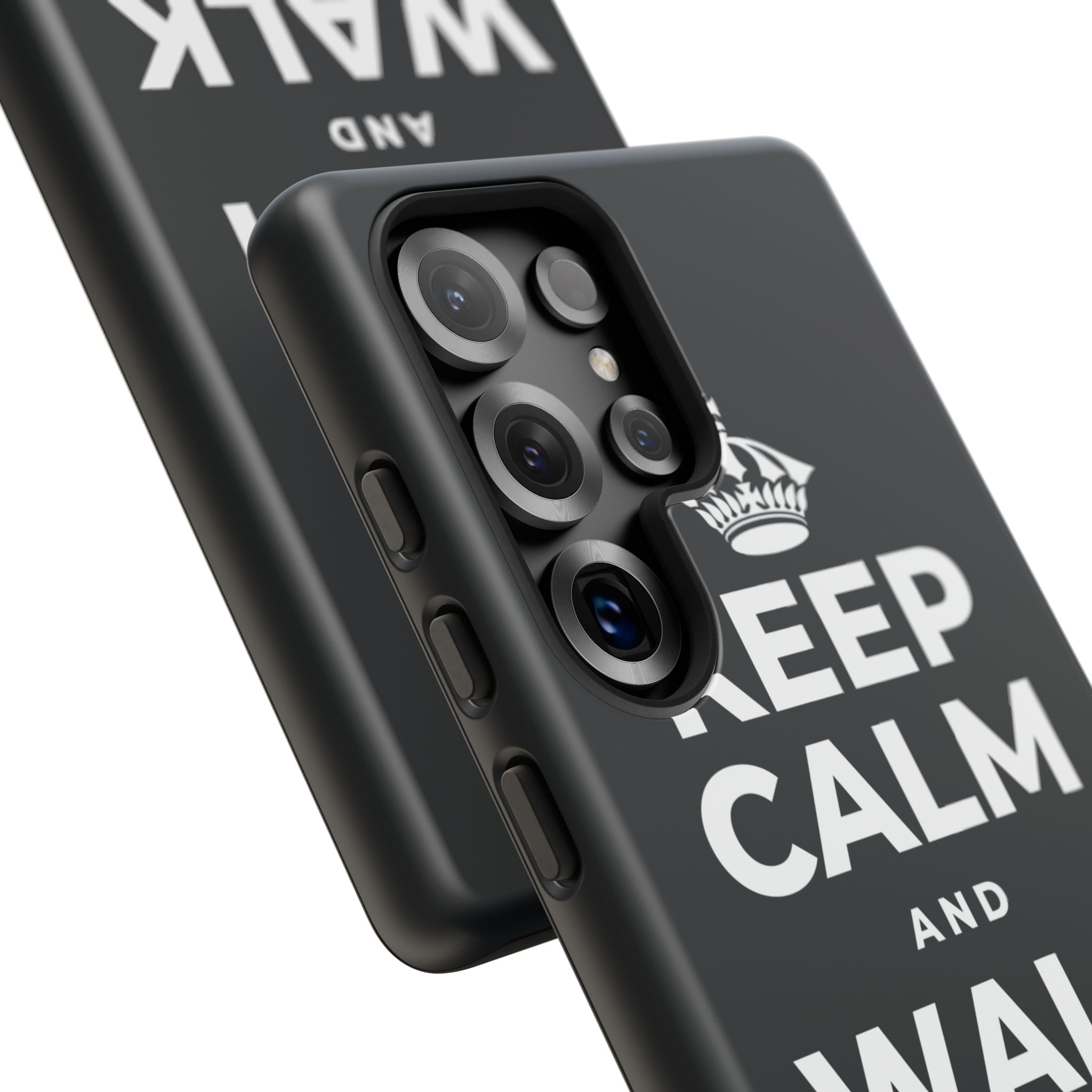 KEEP CALM AND WALK IT OFF Phone Case (Dark)