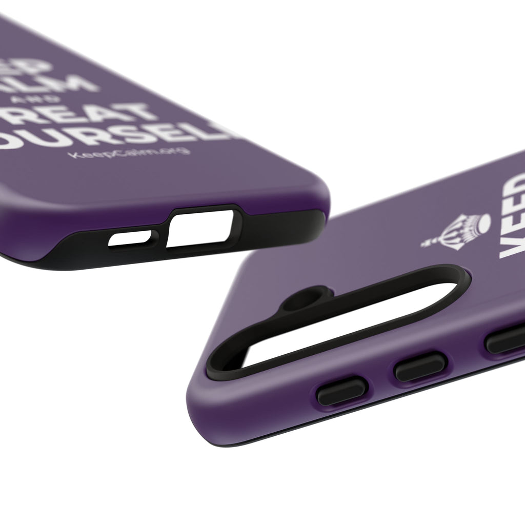 KEEP CALM AND TREAT YOURSELF Phone Case