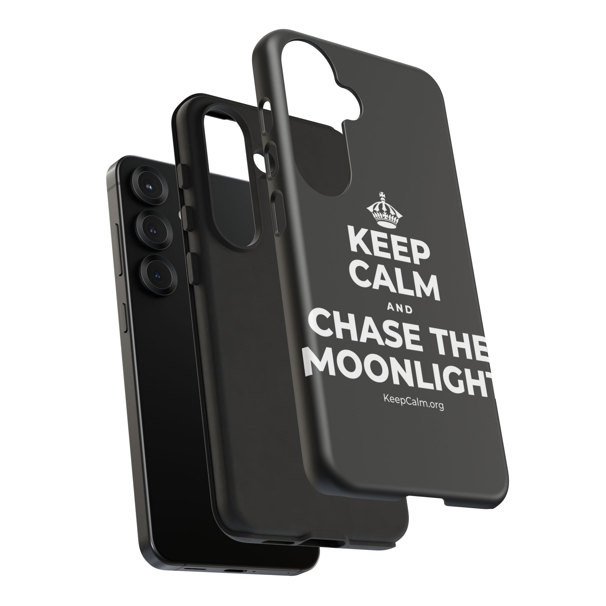 KEEP CALM AND CHASE THE MOONLIGHT Phone Case