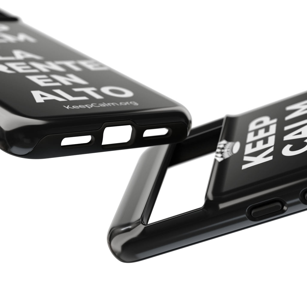 KEEP CALM Y LA FRENTE EN ALTO Phone Case