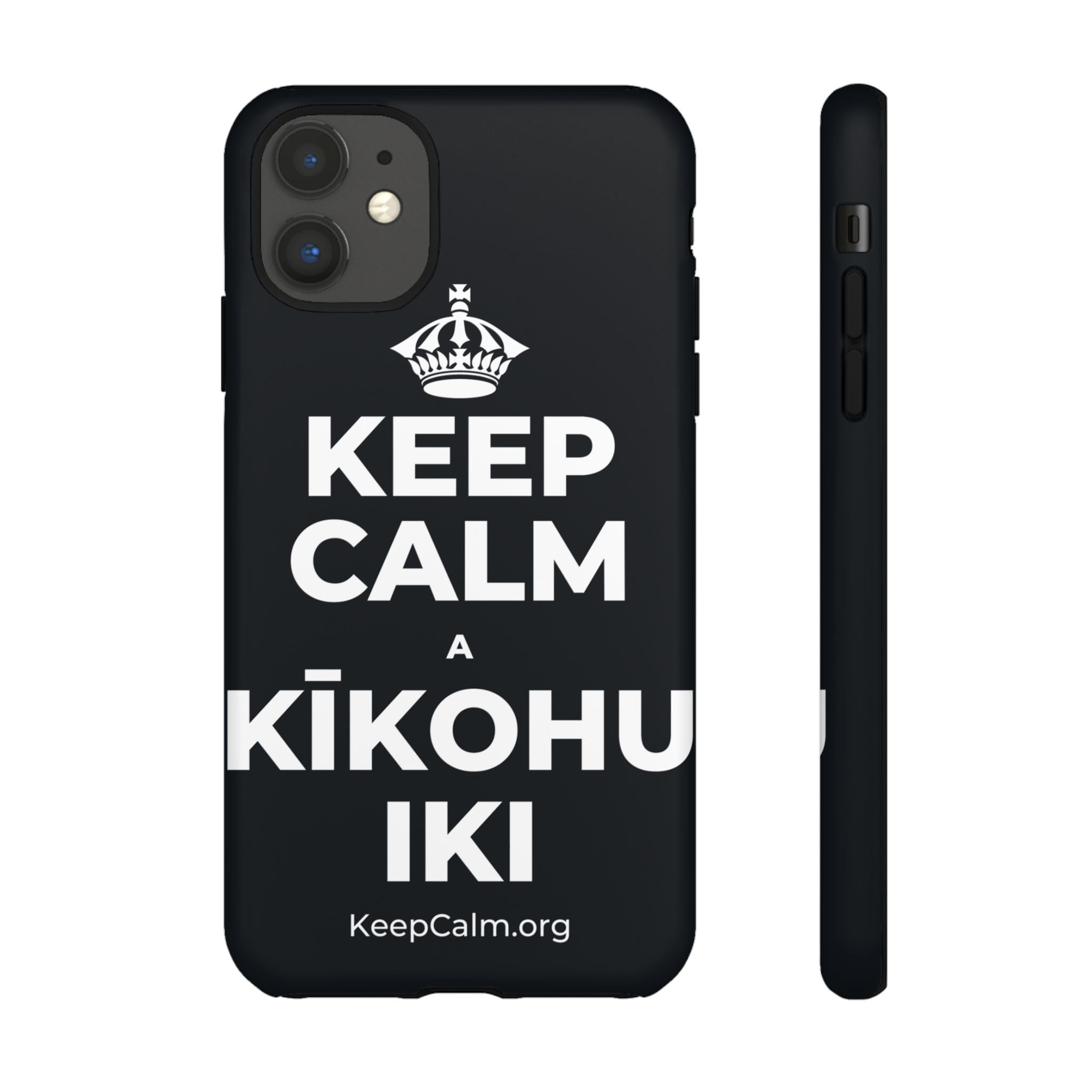 KEEP CALM A KĪKOHU IKI Phone Case (Dark)