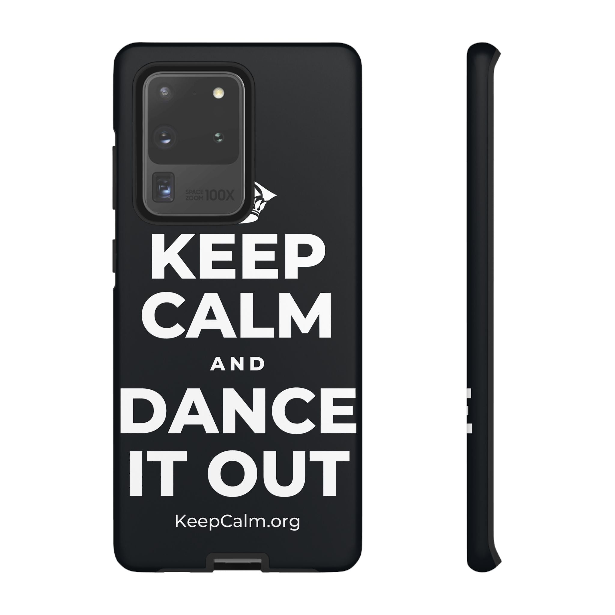 KEEP CALM AND DANCE IT OUT Phone Case (Dark)