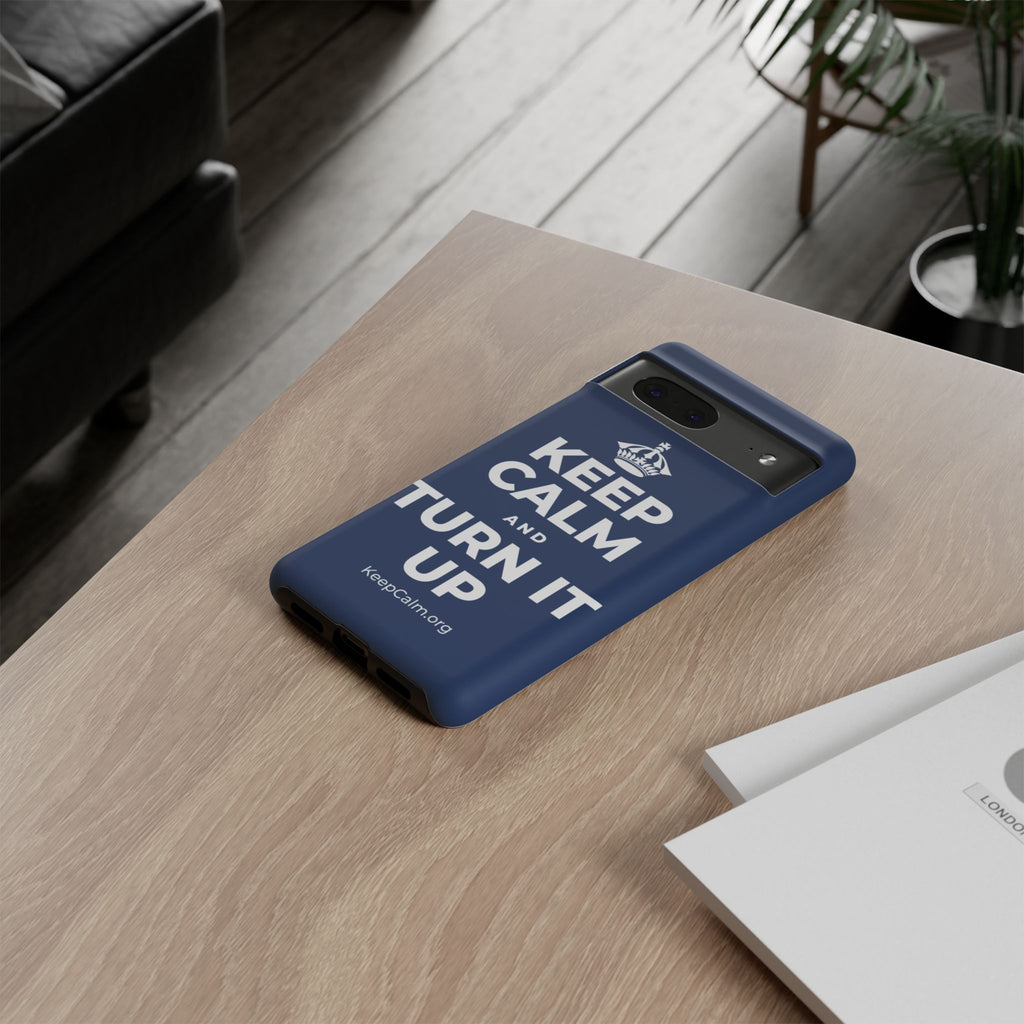KEEP CALM AND TURN IT UP Phone Case
