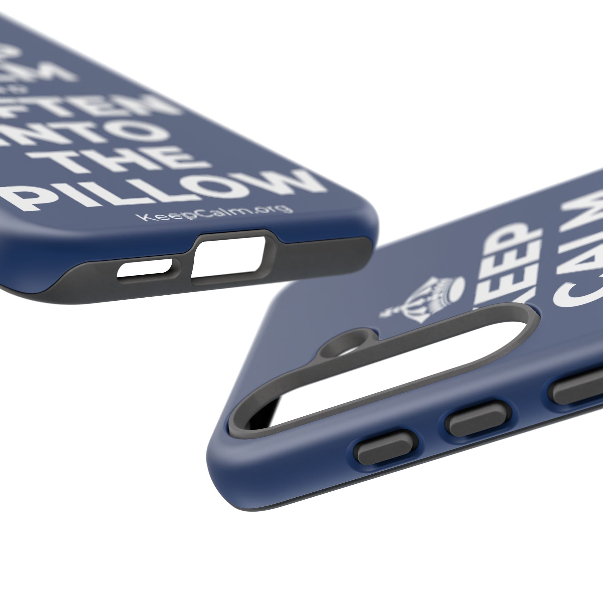 KEEP CALM AND SOFTEN INTO THE PILLOW Phone Case