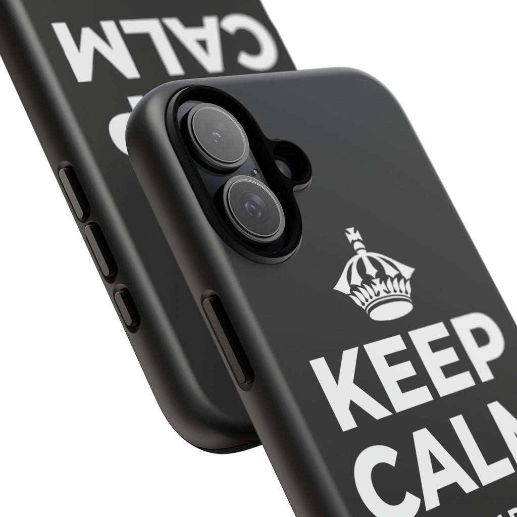 KEEP CALM AND GO 🏄 Phone Case