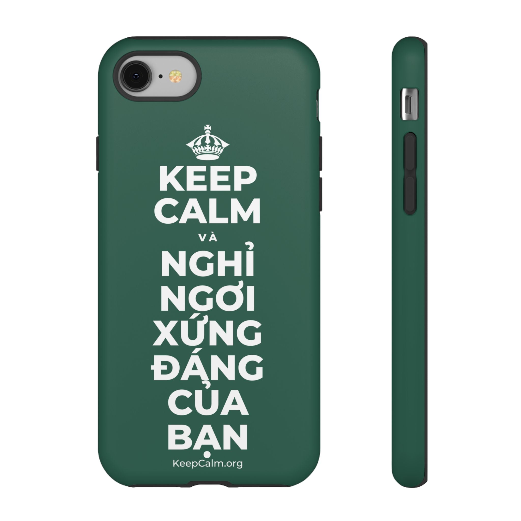 KEEP CALM VÀ NGHỈ NGƠI XỨNG ĐÁNG CỦA BẠN Phone Case