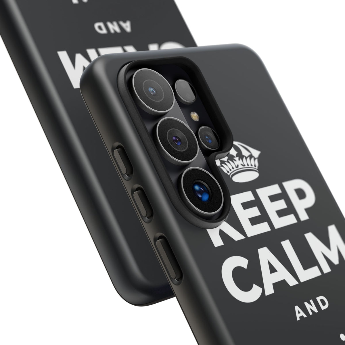 KEEP CALM AND انعم بالشمس Phone Case (Dark)