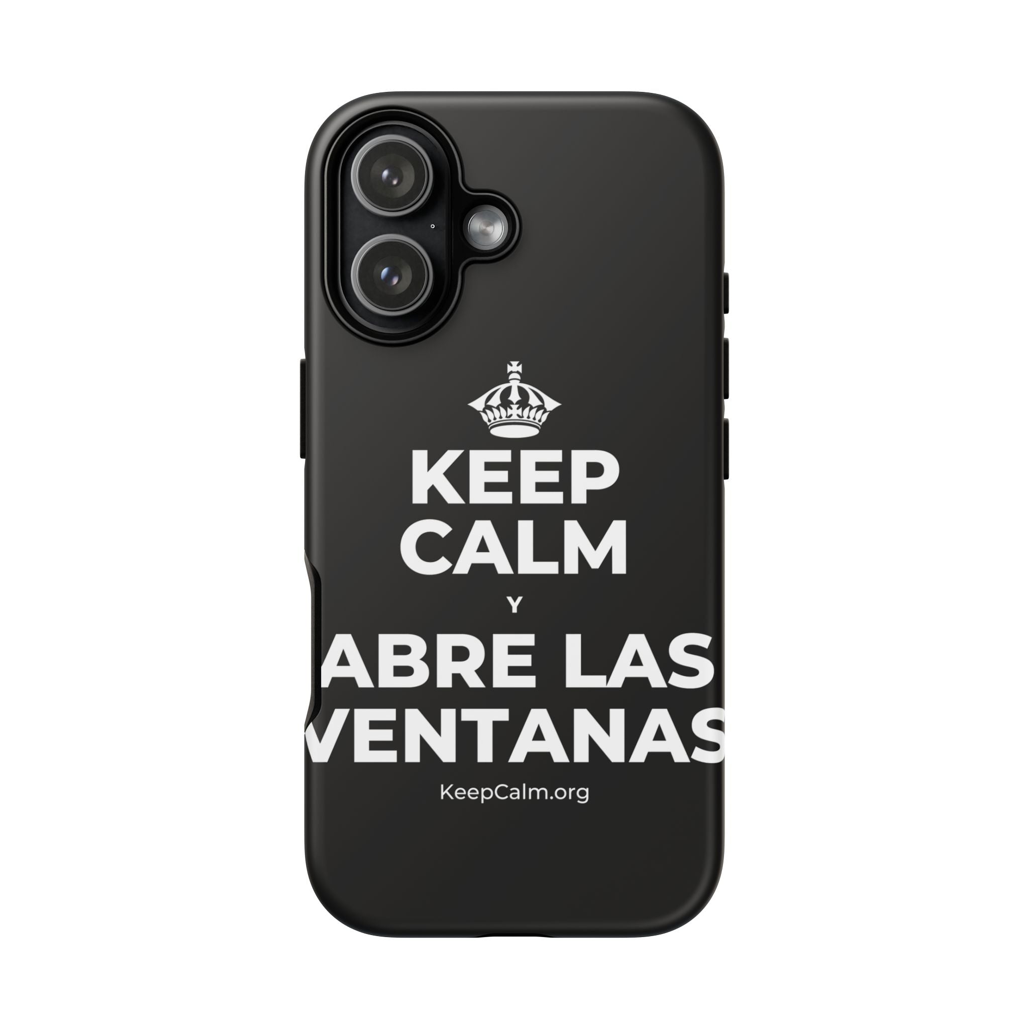 KEEP CALM Y ABRE LAS VENTANAS Phone Case