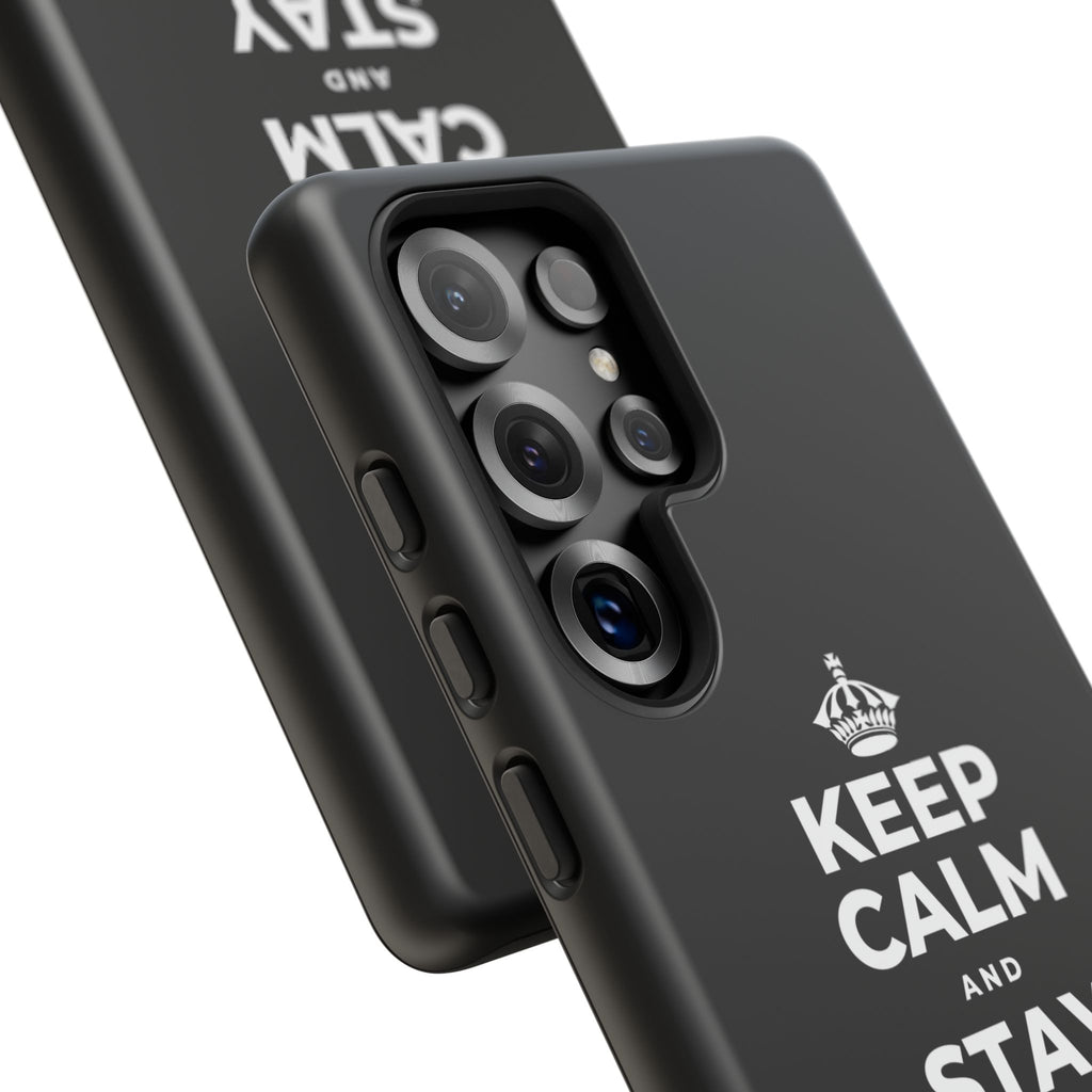 KEEP CALM AND STAY UNBOTHERED Phone Case