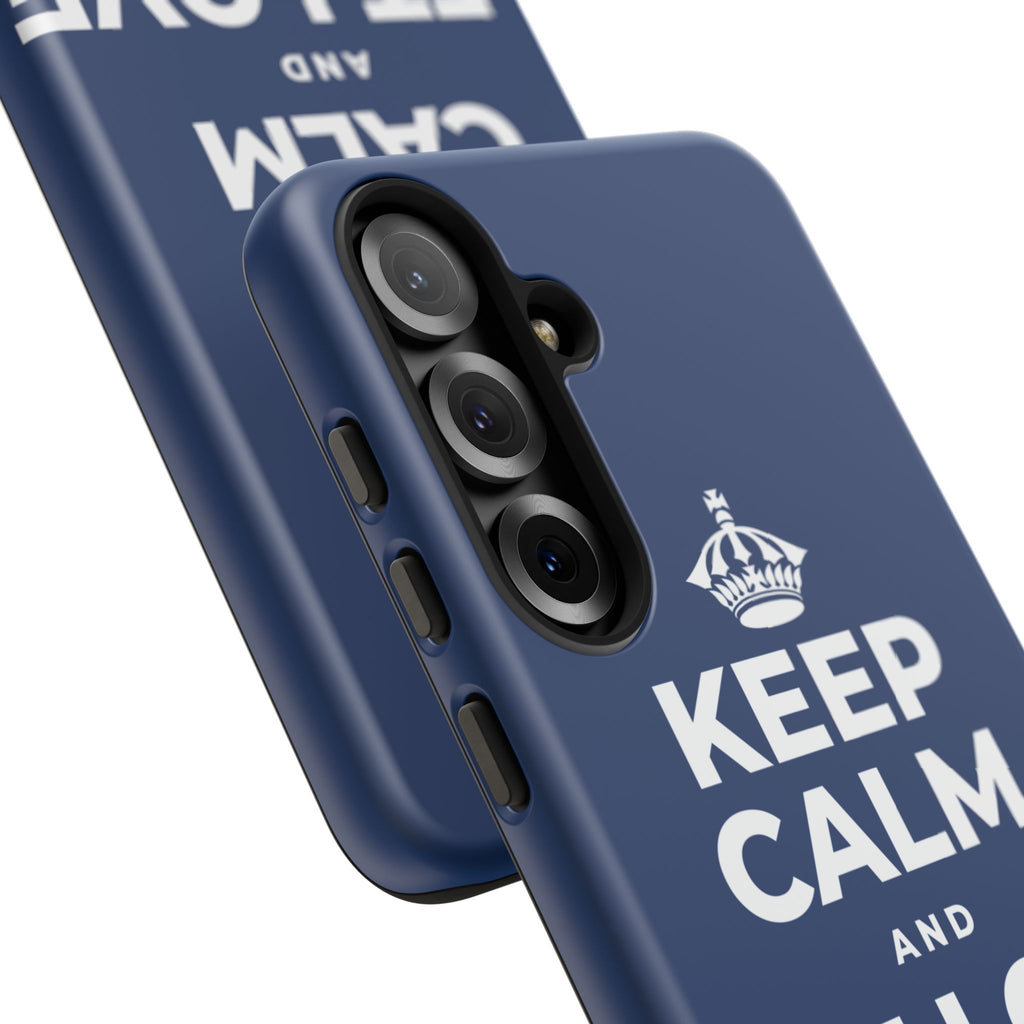 KEEP CALM AND LET LOVE LIVE Phone Case