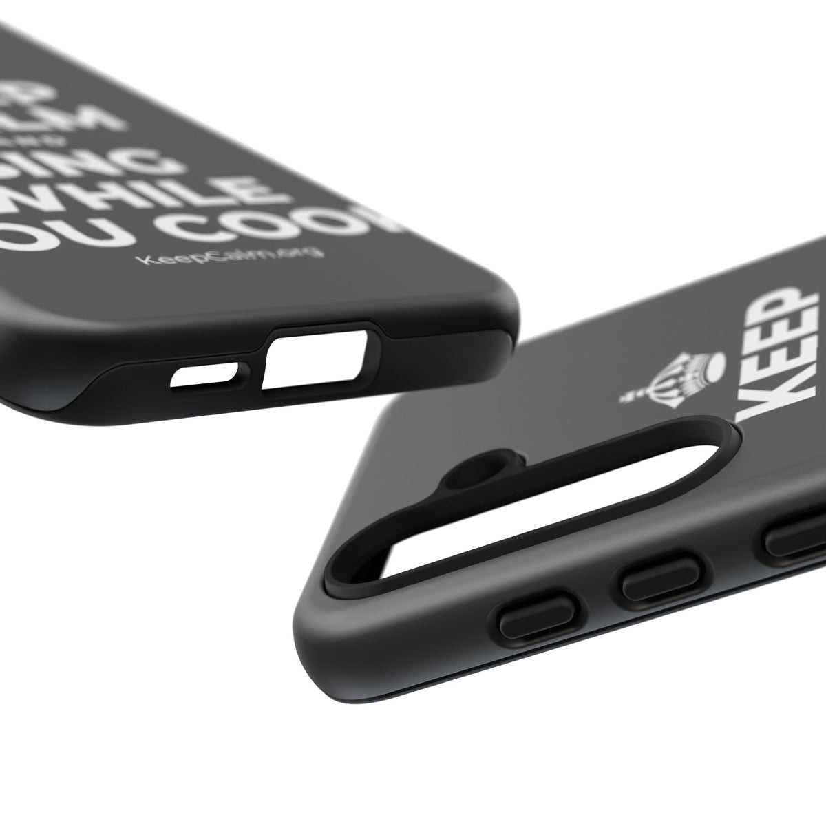 KEEP CALM AND SING WHILE YOU COOK Phone Case