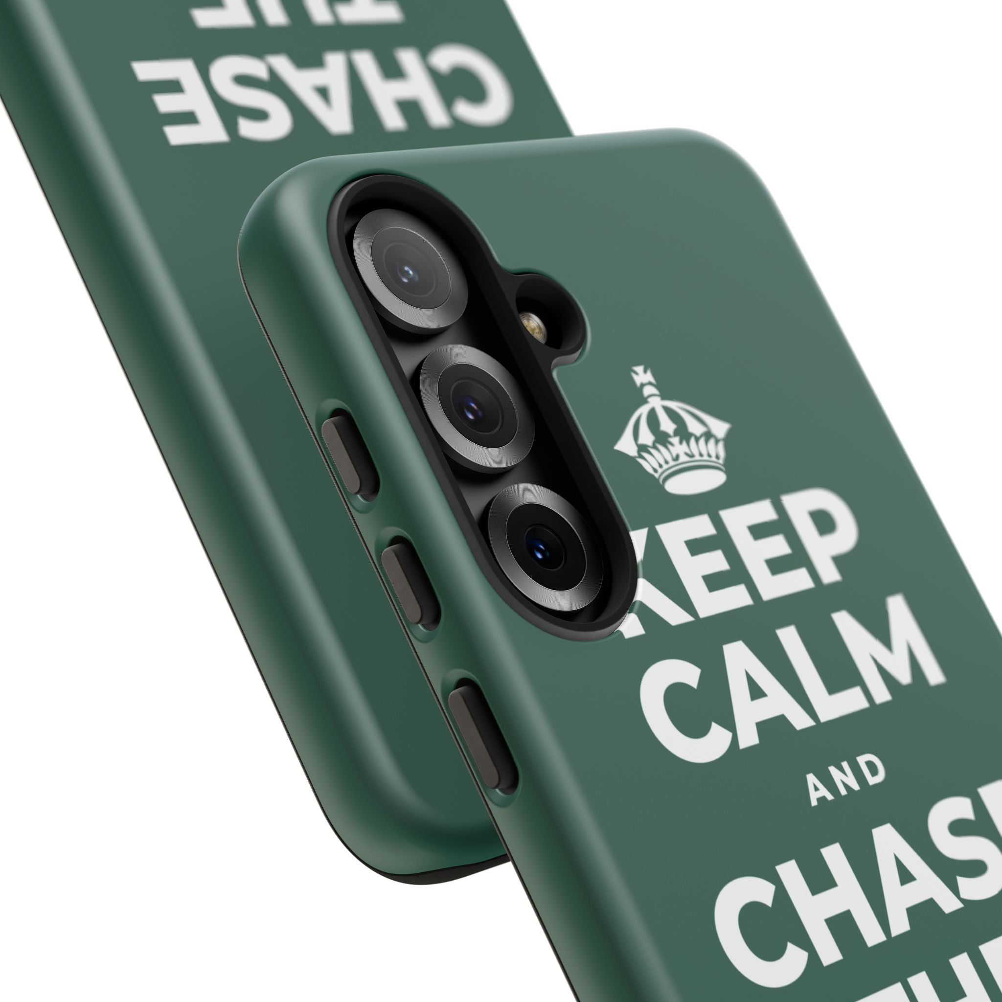 KEEP CALM AND CHASE THE LONG DAYS Phone Case