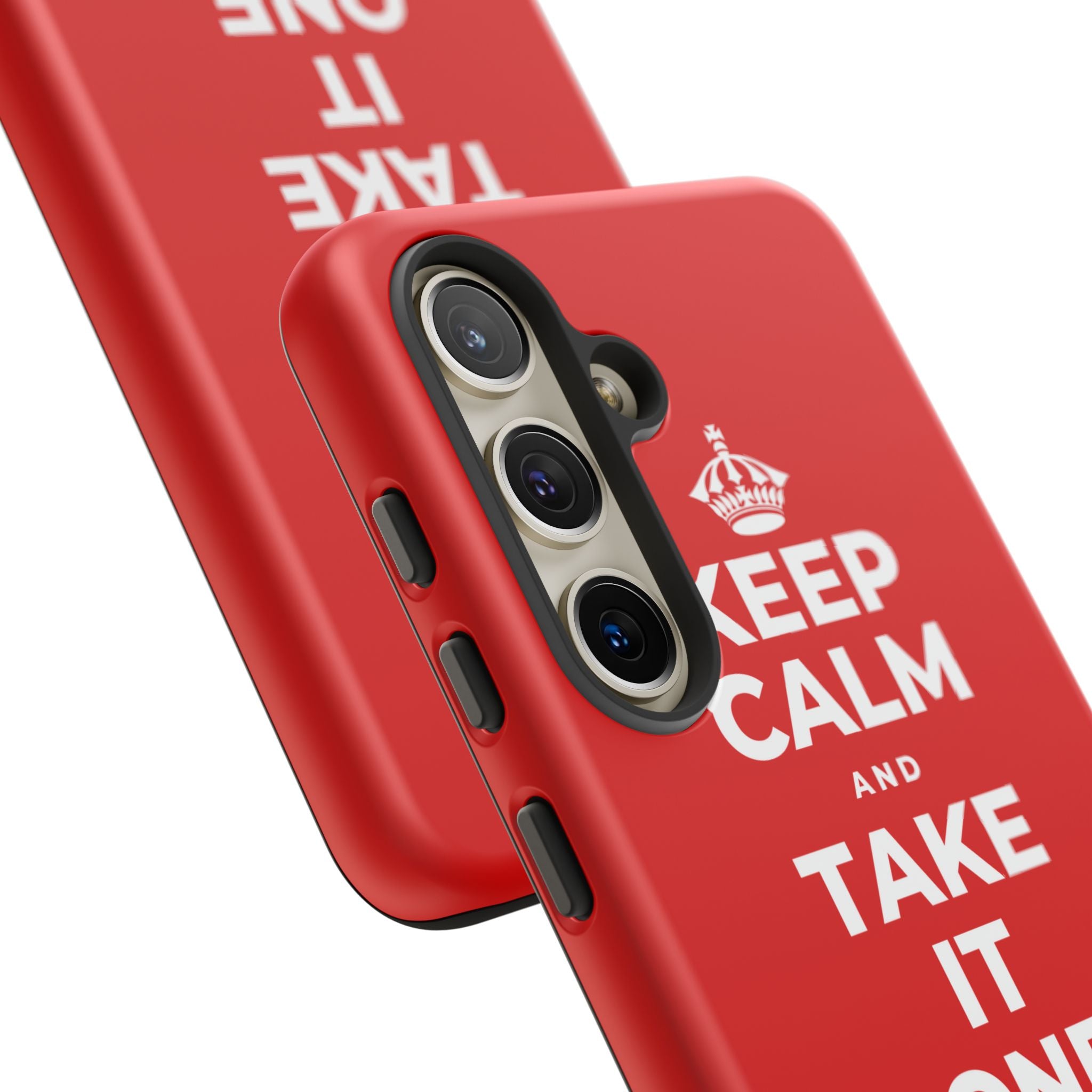KEEP CALM AND TAKE IT ONE DAY AT A TIME Phone Case
