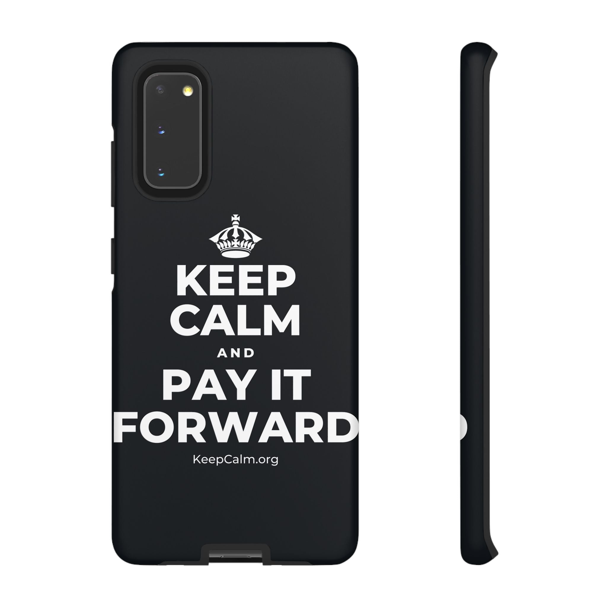 KEEP CALM AND PAY IT FORWARD Phone Case (Dark)