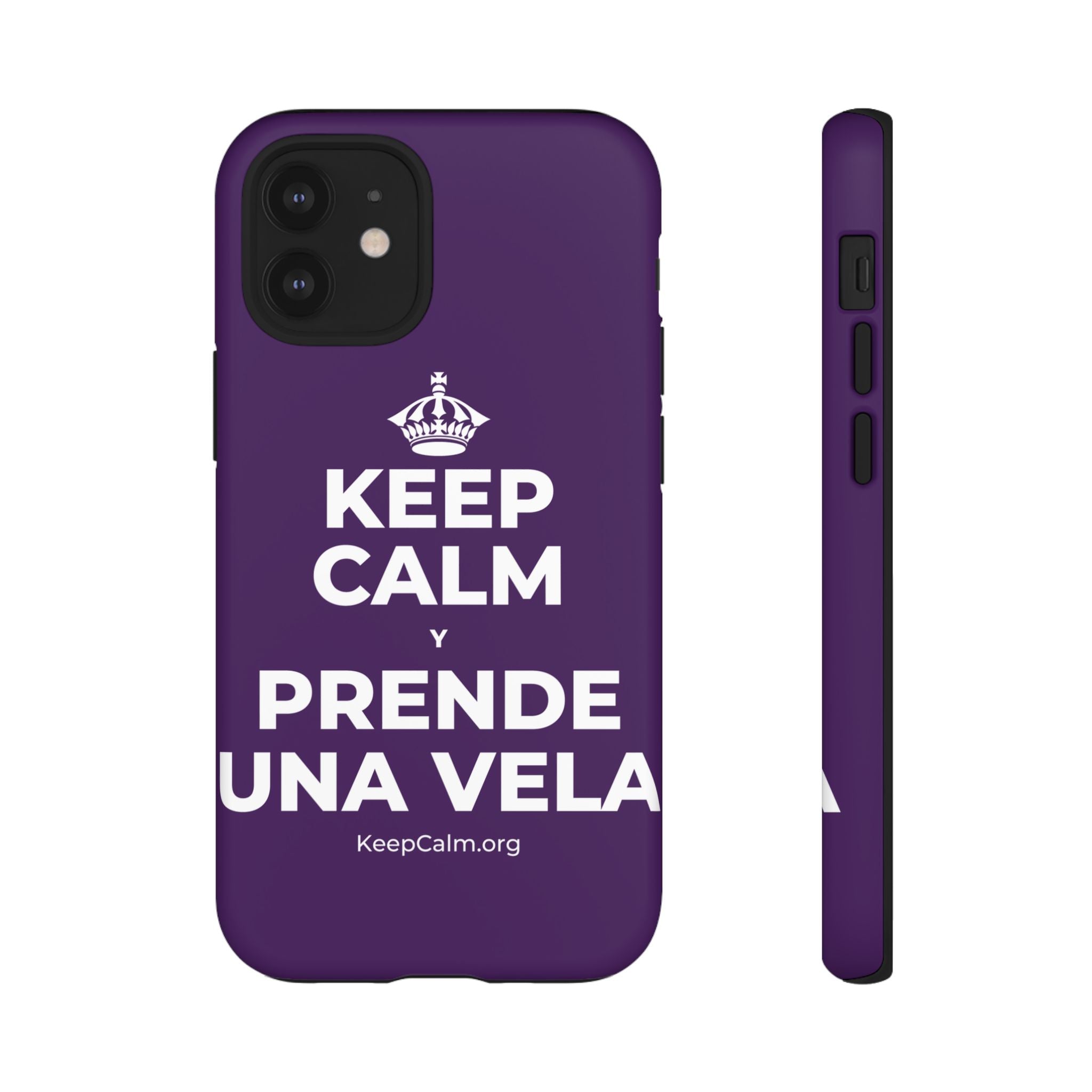 KEEP CALM Y PRENDE UNA VELA Phone Case