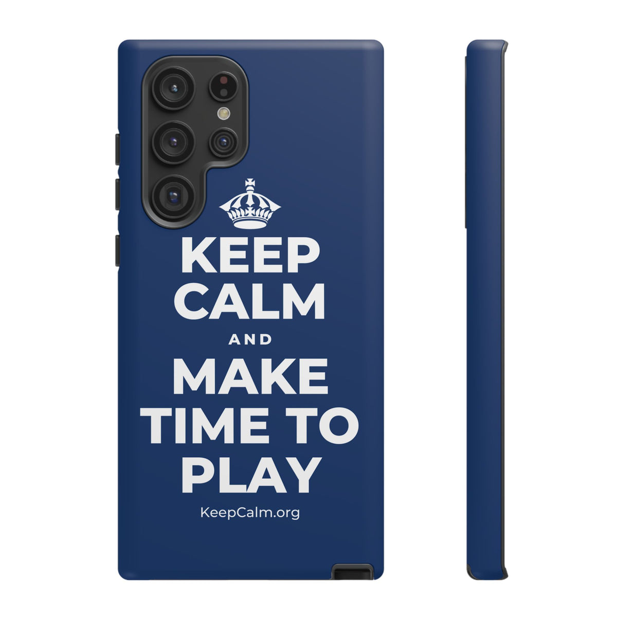 KEEP CALM AND MAKE TIME TO PLAY Phone Case