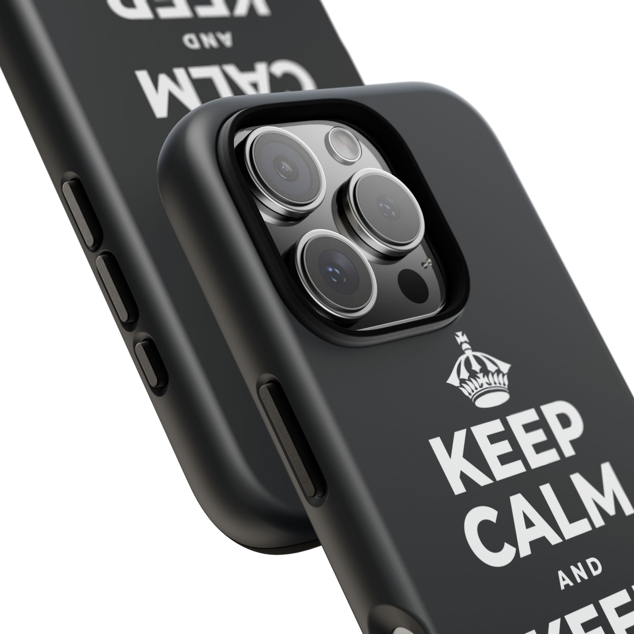 KEEP CALM AND KEEP DREAMING Phone Case (Dark)