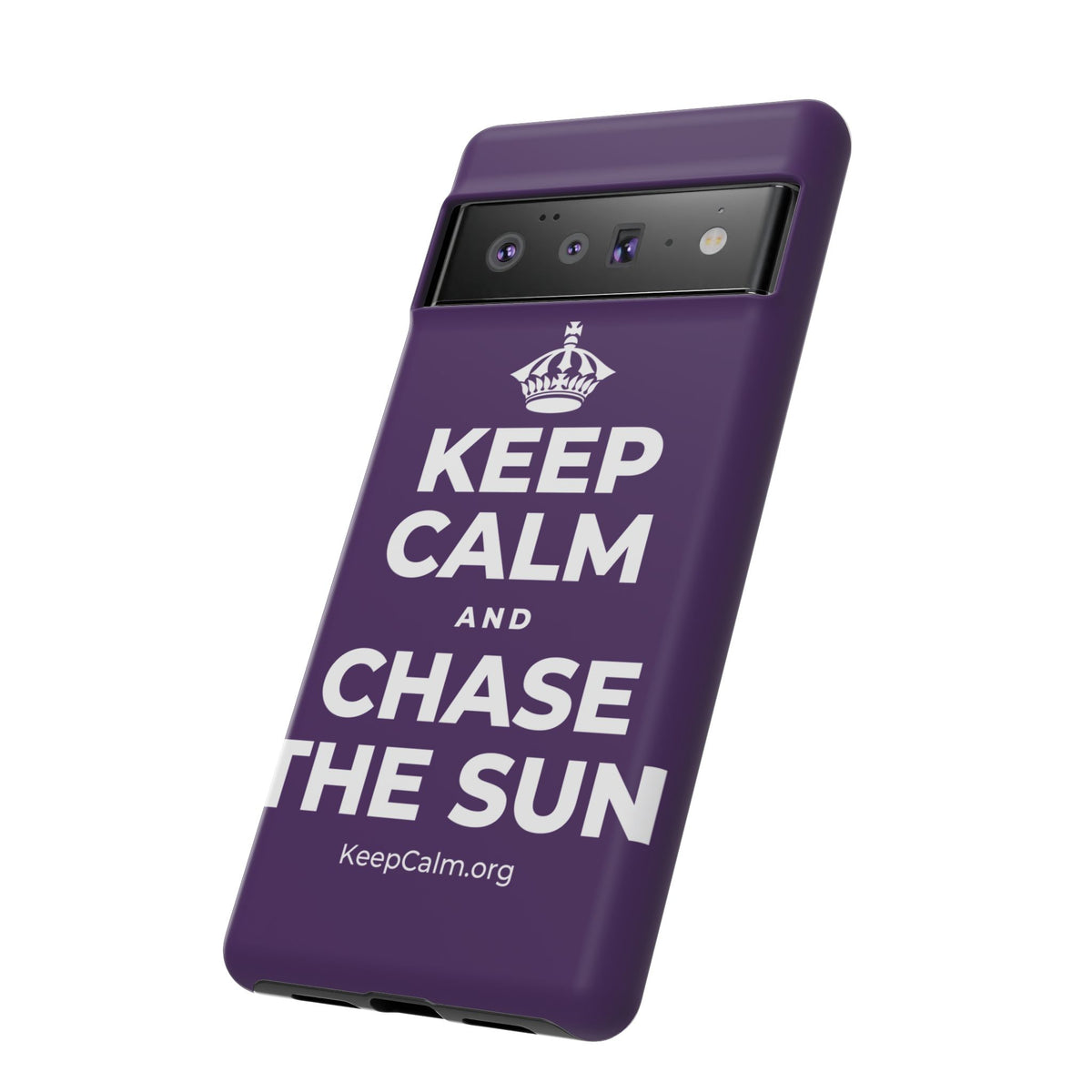 KEEP CALM AND CHASE THE SUN Phone Case