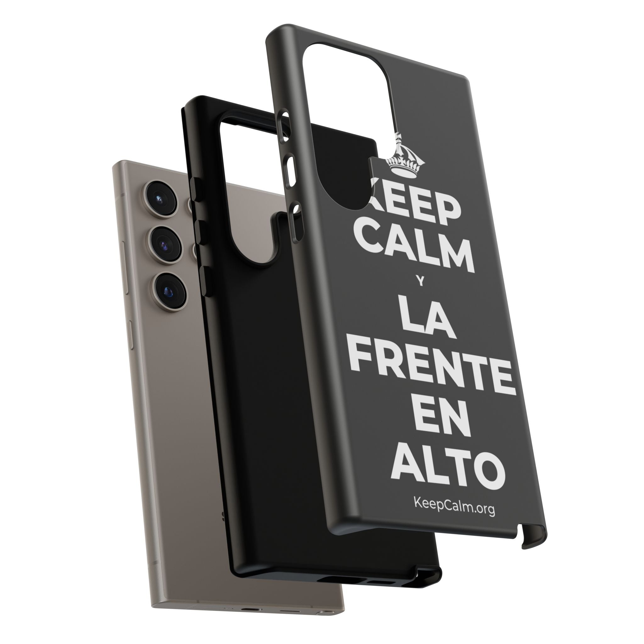 KEEP CALM Y LA FRENTE EN ALTO Phone Case