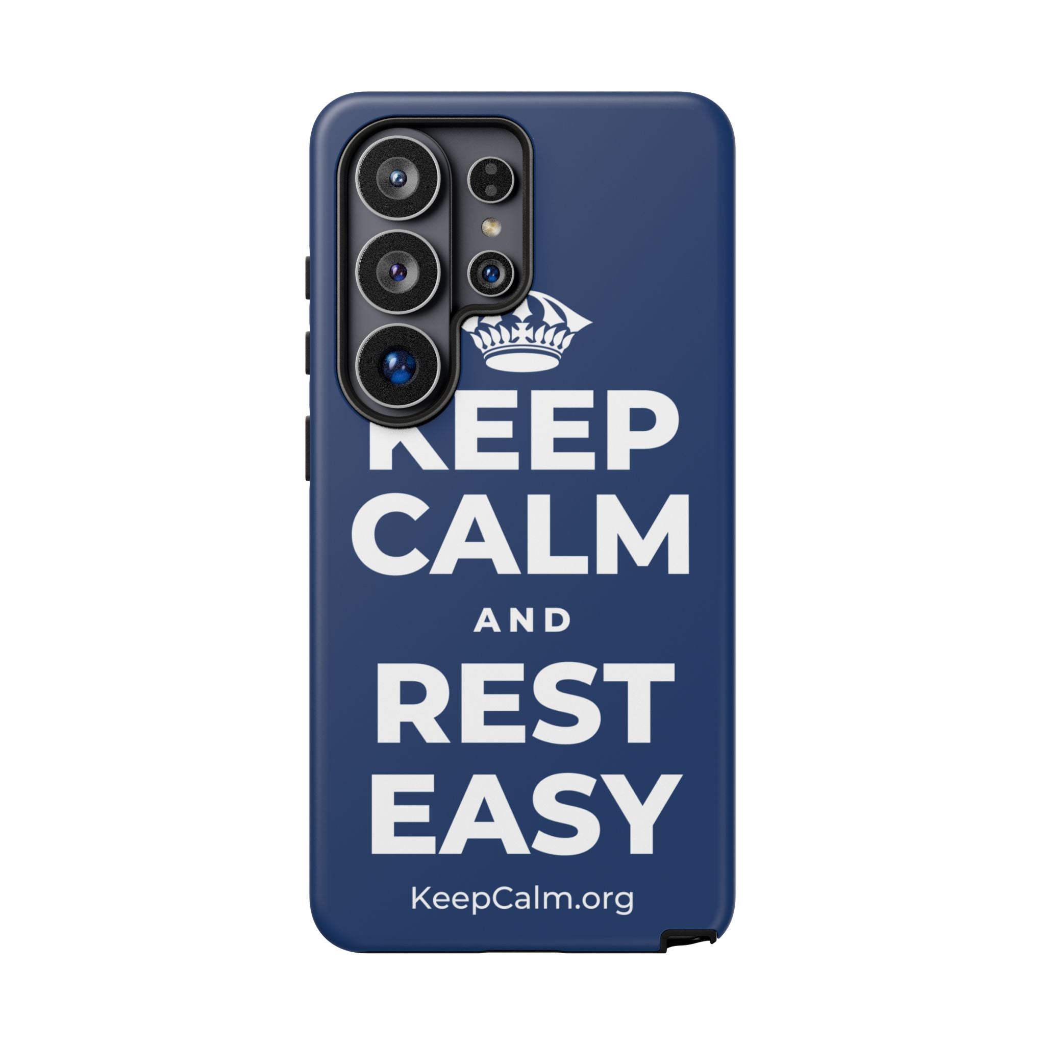 KEEP CALM AND REST EASY Phone Case