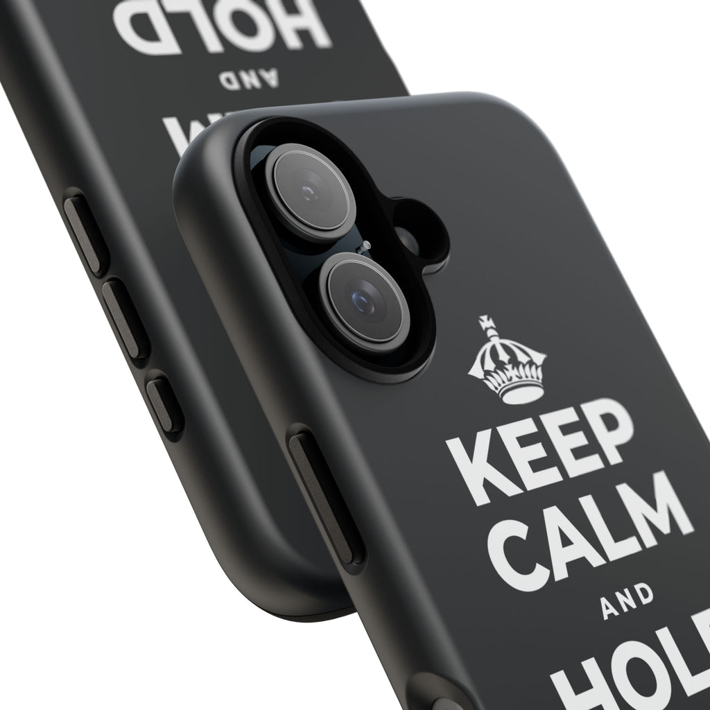 KEEP CALM AND HOLD SPACE FOR HOPE Phone Case (Dark)