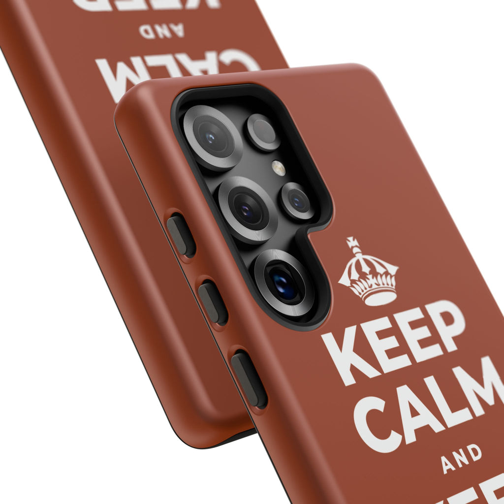 KEEP CALM AND KEEP WINNING Phone Case