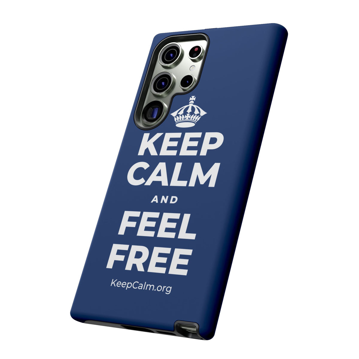 KEEP CALM AND FEEL FREE Phone Case