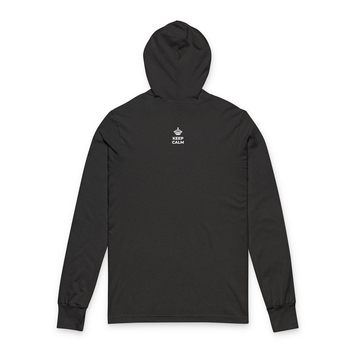 KEEP CALM AND LET IT ALL FALL AWAY Hooded Long Sleeve Tee