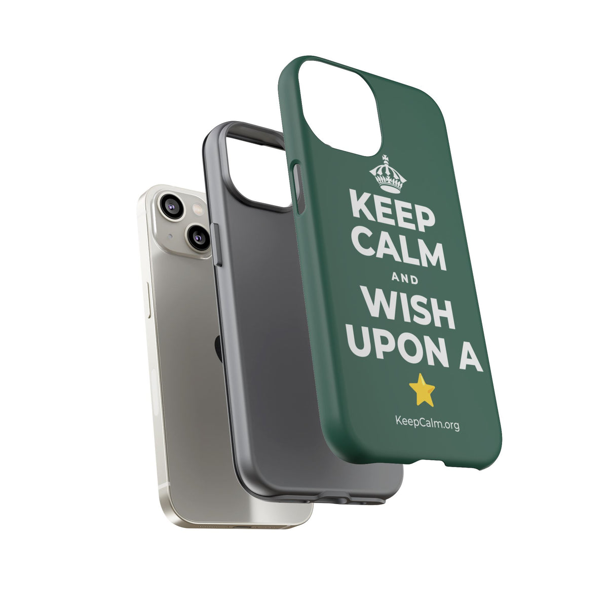 KEEP CALM AND WISH UPON A ⭐ Phone Case