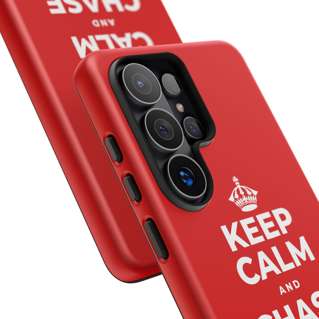 KEEP CALM AND CHASE GREATNESS Phone Case