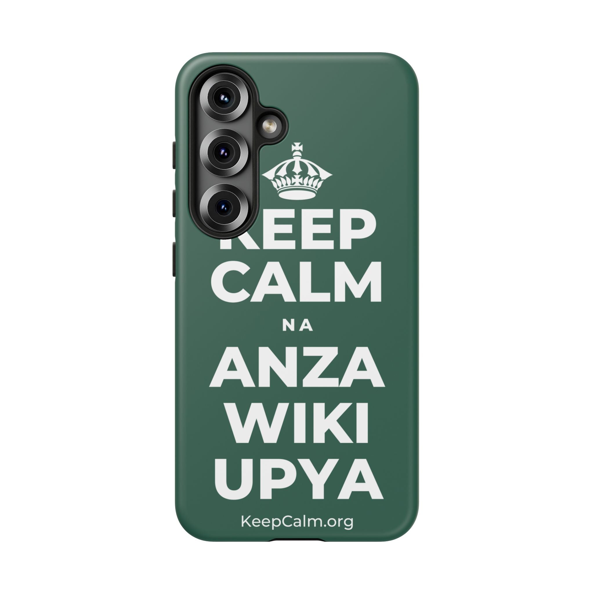 KEEP CALM NA ANZA WIKI UPYA Phone Case