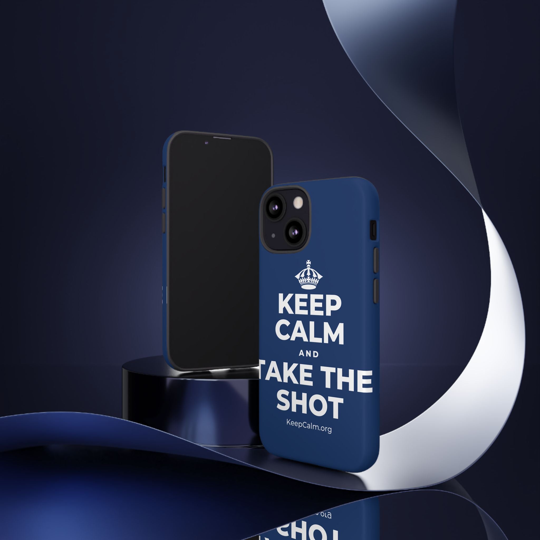 KEEP CALM AND TAKE THE SHOT Phone Case