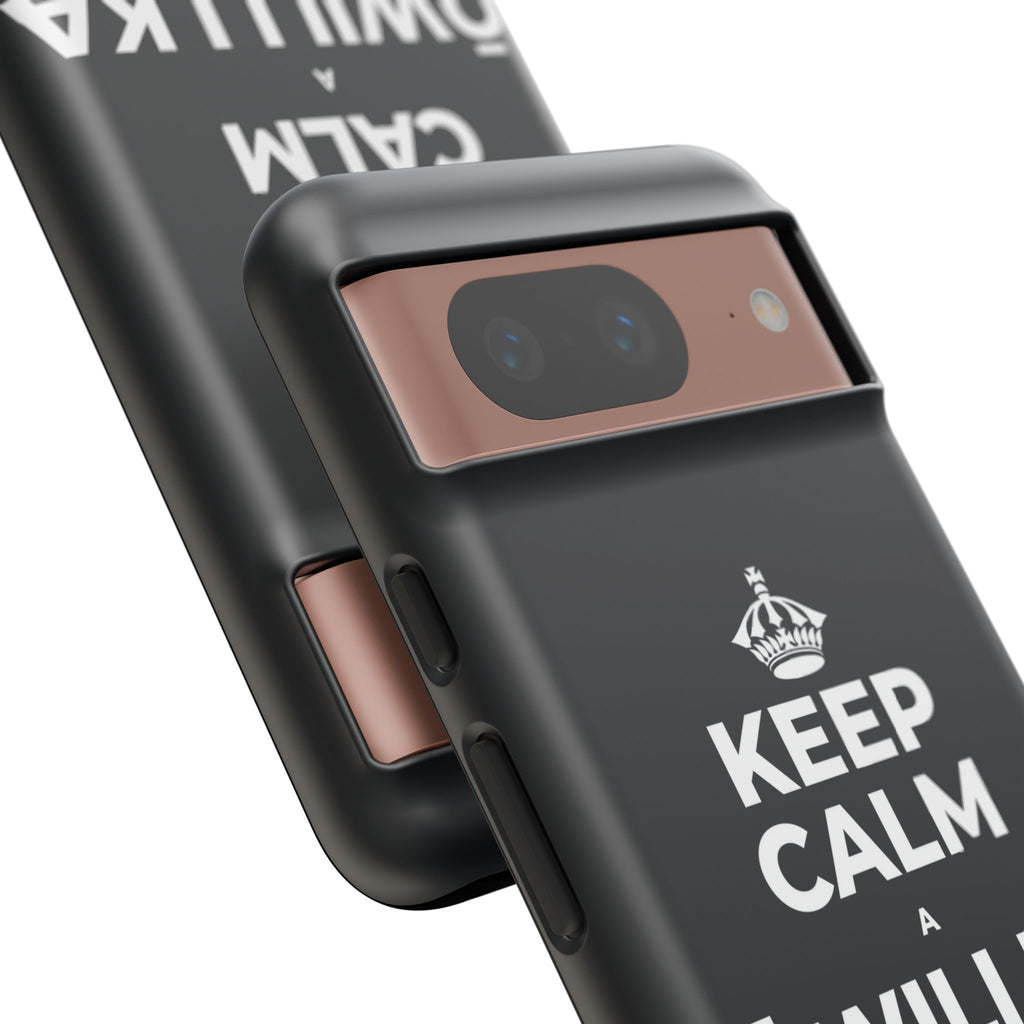 KEEP CALM A ʻŌWILI I KA PUMEHANA Phone Case (Dark)