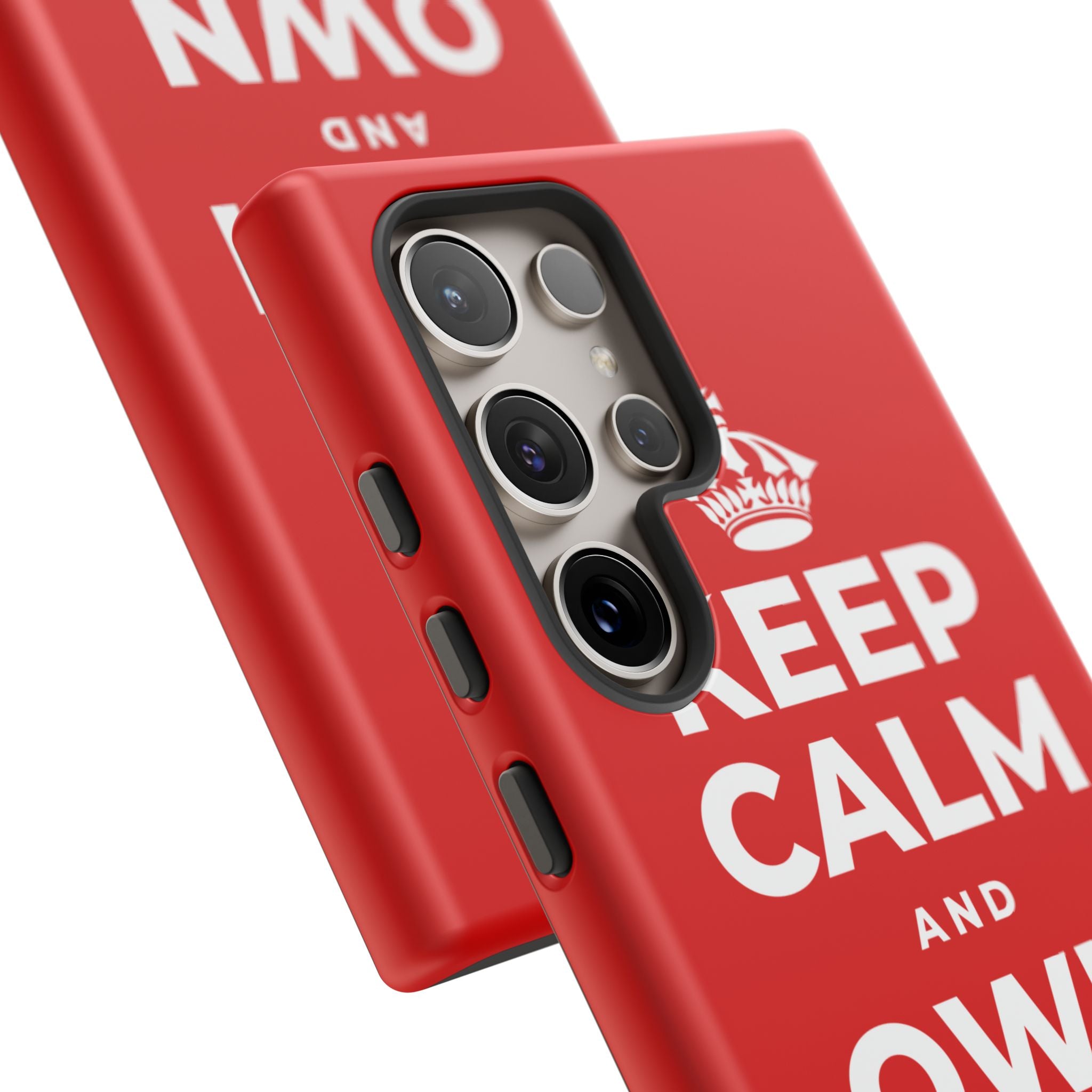 KEEP CALM AND OWN THE WIN Phone Case