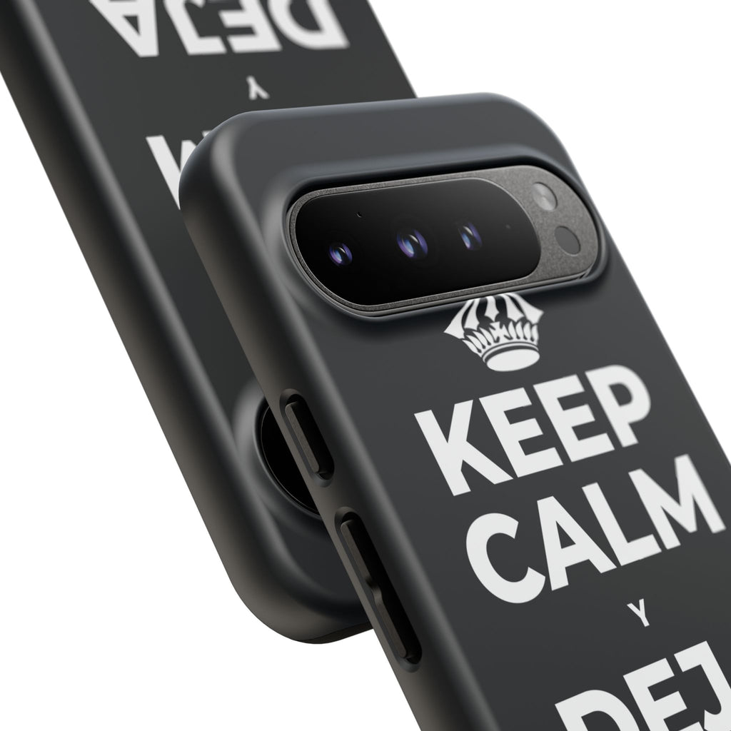 KEEP CALM Y DEJA QUE BASTE Phone Case (Dark)