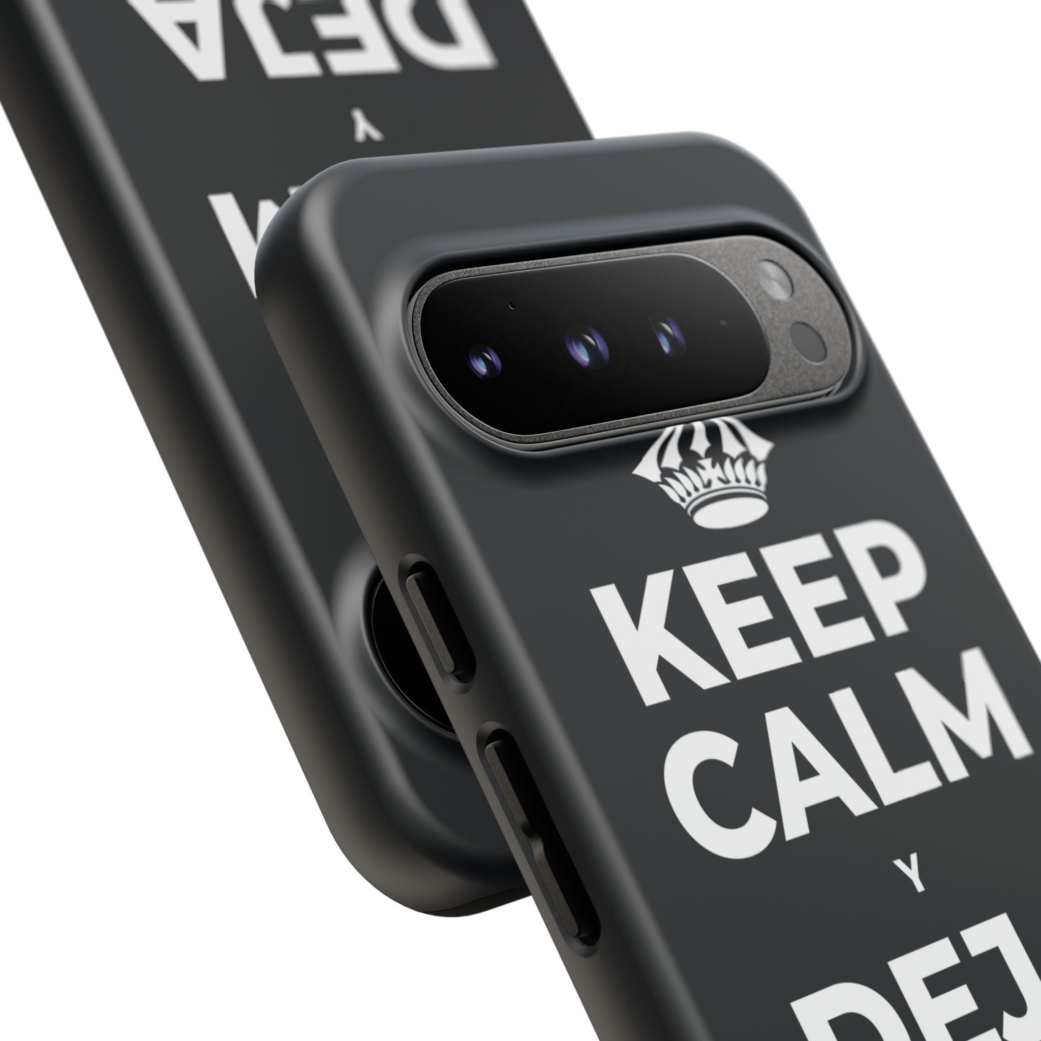 KEEP CALM Y DEJA QUE BASTE Phone Case (Dark)