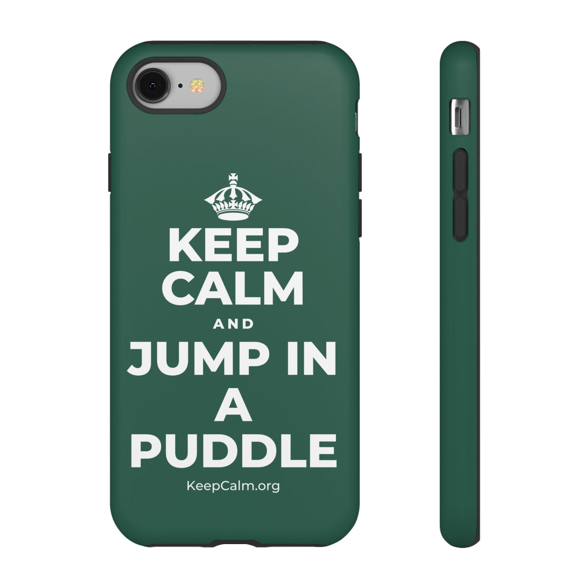 KEEP CALM AND JUMP IN A PUDDLE Phone Case