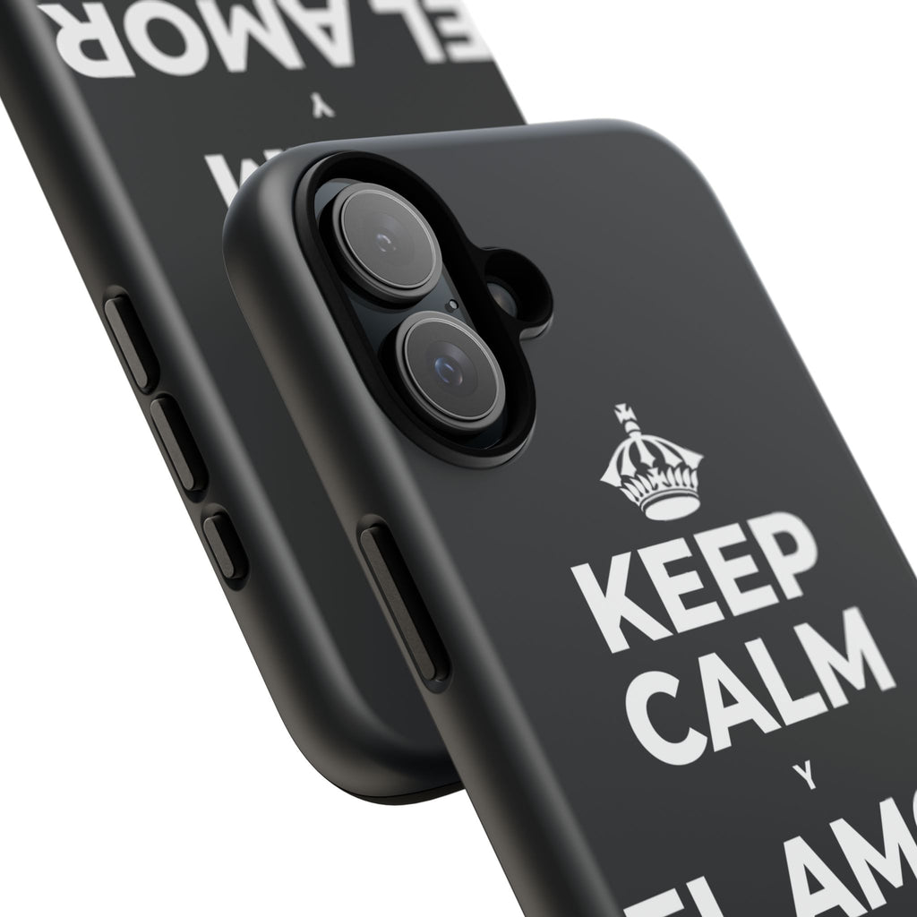 KEEP CALM Y EL AMOR PROPIO CUENTA Phone Case (Dark)