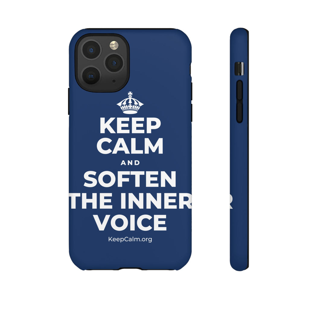 KEEP CALM AND SOFTEN THE INNER VOICE Phone Case