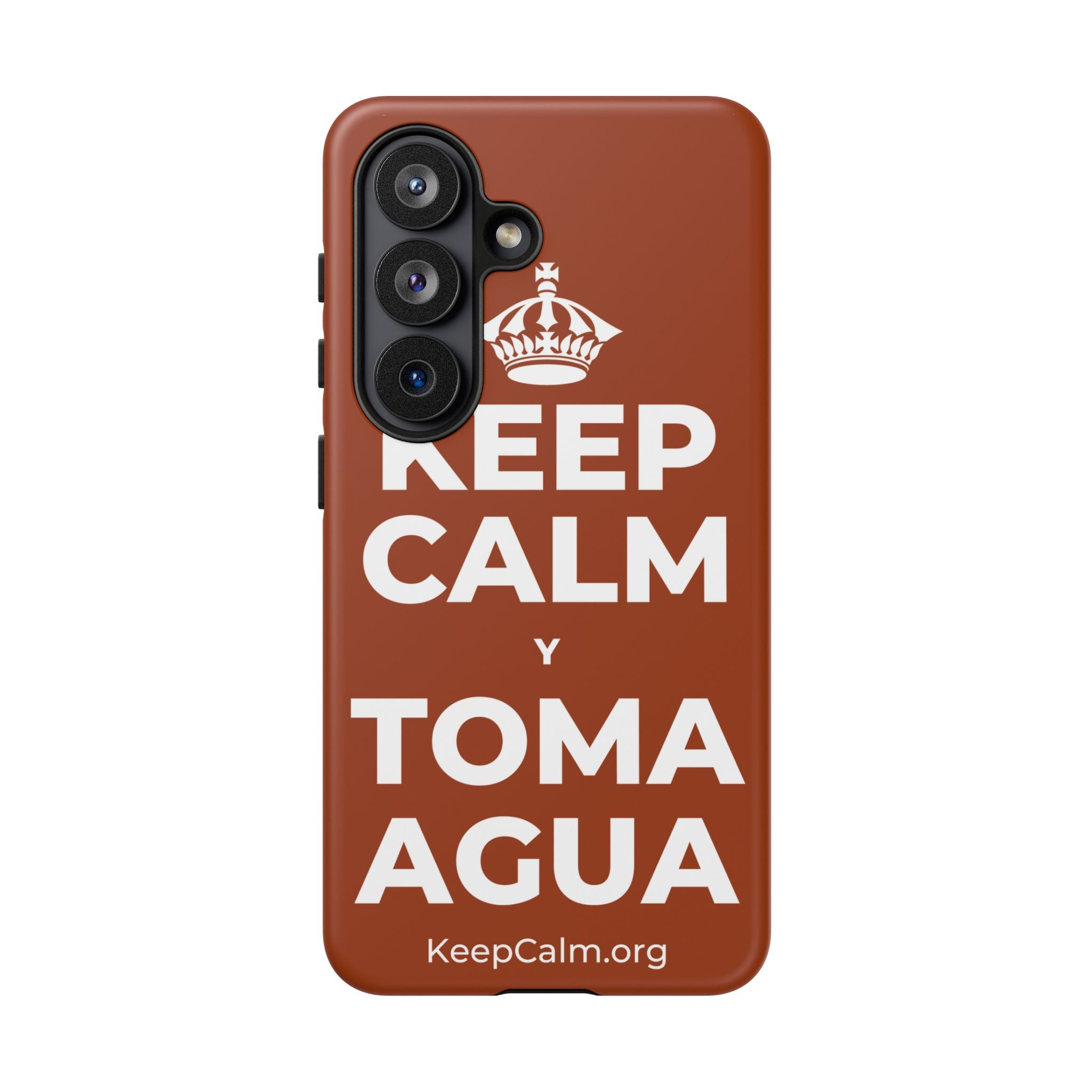 KEEP CALM Y TOMA AGUA Phone Case